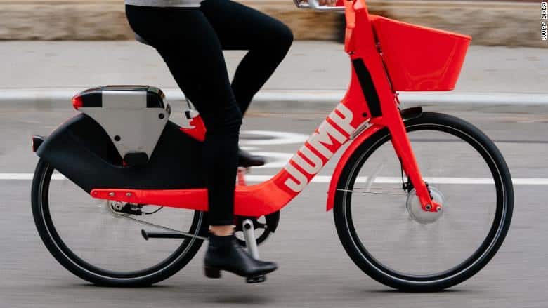 Uber Acquires Jump Bikes Dockless Electric Bike-share