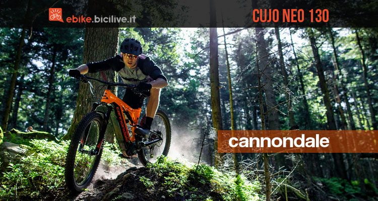 Mtb elettrica Cannondale Cujo Neo 130 catalogo 2019