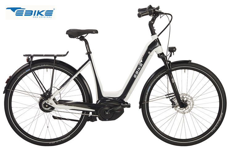 Una bicicletta a pedalata assistita C002 Monaco di Ebike Das Original
