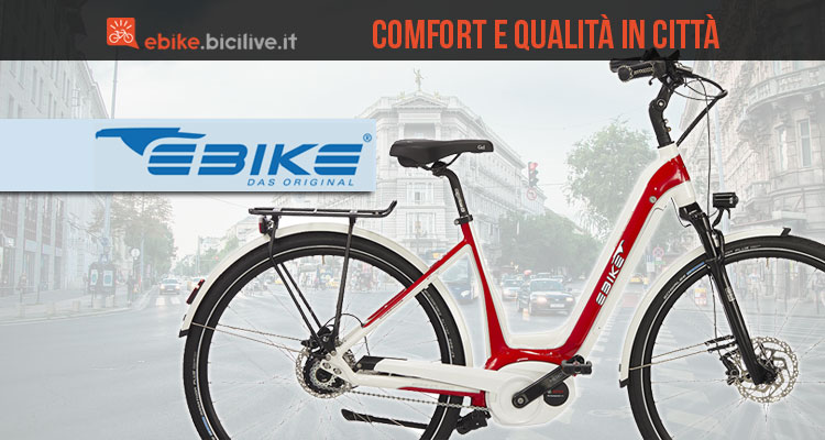 Bici elettriche da città Ebike Das Original Miami e Monaco 2018