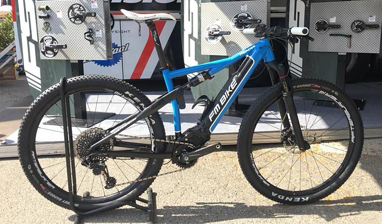 mtb marathon elettrica super leggera fm-bike