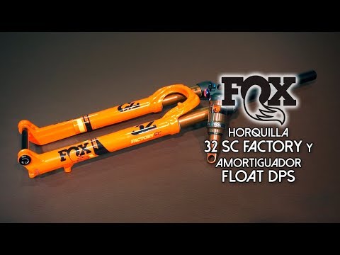 Horquilla 32 SC Factory y amortiguador Float DPS de FOX