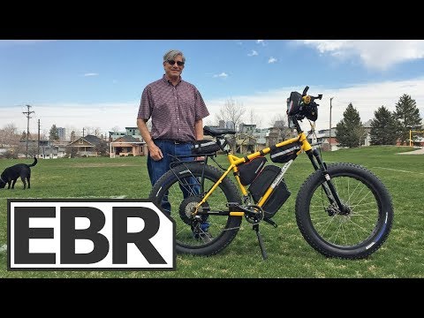 Tricked Out Fat Tire Ebike with Loads of Accessories