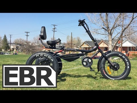 Trivel E-Fat Azteca Video Review - $3.9k Electric Recumbent Fat Trike