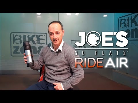 Inflando una FATBIKE en un segundo con el RIDEAIR de JOE'S NO FLATS