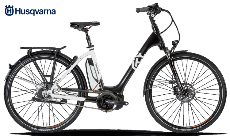 Una city ebike Husqvarna GC7 del catalogo 2018
