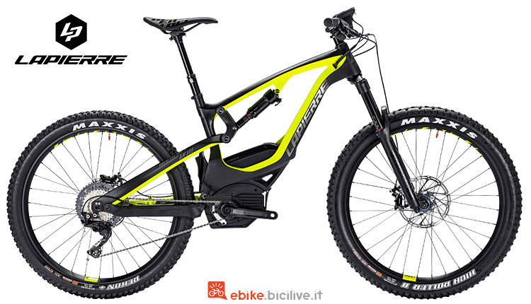 mtb full elettrica Overvolt AM 800+ 2018