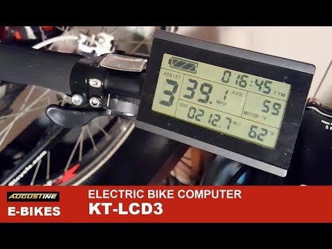 20 important functions: KT LCD3 onboard computer for Sondors and other Ebikes