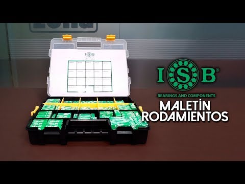 Maletín de rodamientos ISB para profesionales