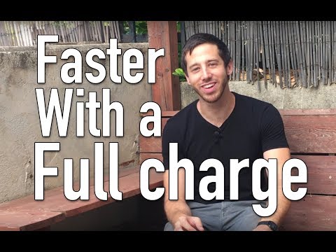 Make your ebike or esk8 go faster with a full charge?