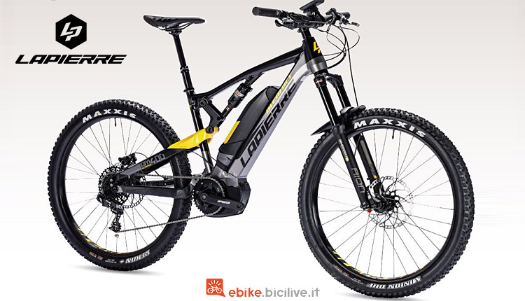 Lapierre Overvolt 2018 con batteria Yamaha
