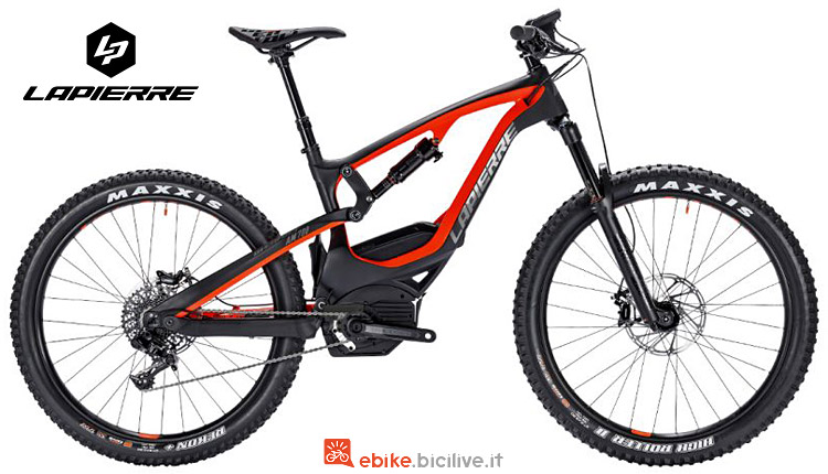 Lapierre Overvolt AM 700+ dal listino 2018