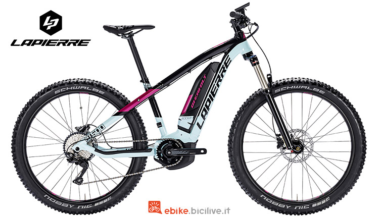 mtb elettrica da donna Lapierre 2018
