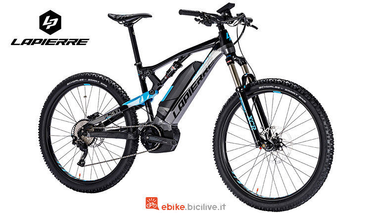 mtb elettrica biammortizzata entry level Lapierre 2018