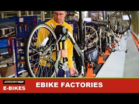 HOW THE'YRE MADE: Ebike manufacturing  and assembly