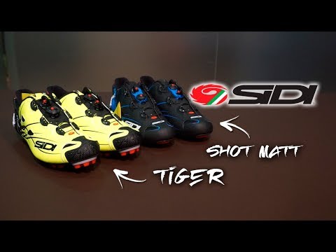 Espectaculares zapatillas SIDI Tiger y Shot Matt