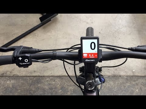 BH Easy Motion ATOM Color Electric Bike Display Settings