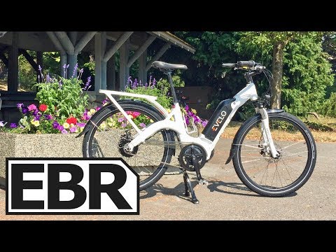 EVELO Aurora Video Review - $3k Sturdy Step-Thru, Powerful Mid-Drive Ebike with Throttle