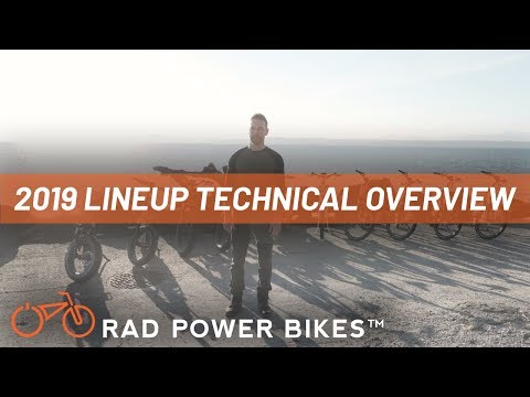 Technical Overview: Rad Power Bikes 2019 Lineup