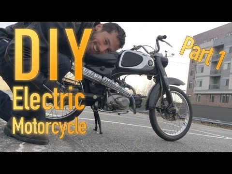 DIY electric motorcycle conversion with 1969 Honda – Part 1: Planning