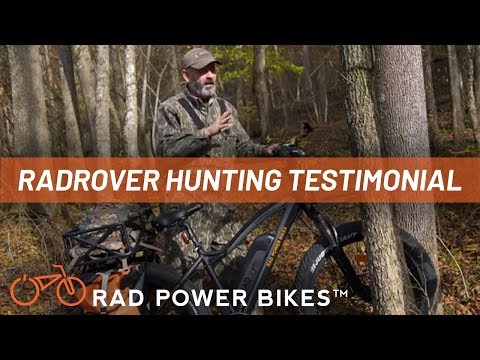 RadRover Electric Fat Bike Hunting Testimonial