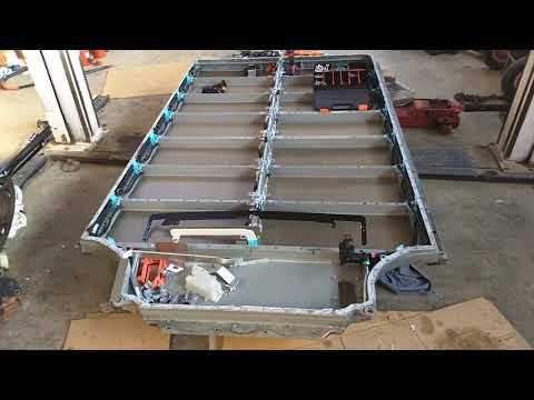 Inside a Tesla Model S Battery Case