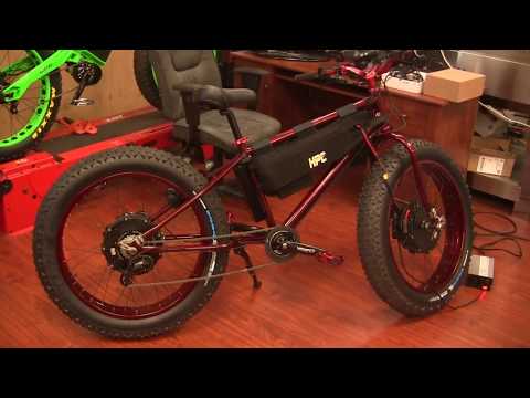 RED KRAKEN 12,000w FAT BIKE DUAL MOTOR 55+mph