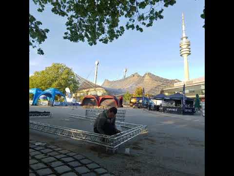 E-Bike Days München Messestand Aufbau