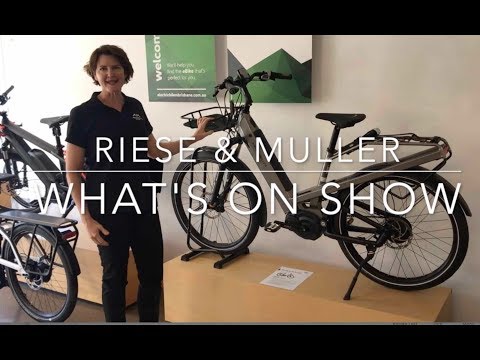 Riese & Muller E Bikes On Show @ Electric Bikes Brisbane