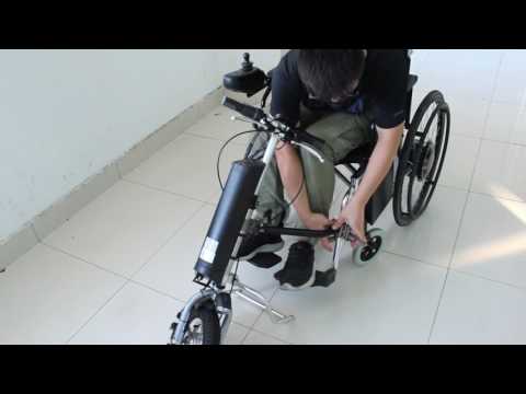 RisunMotor Wheelchair Electric Attachment Correct Using method