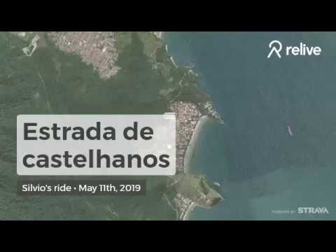 EBike na estrada de Castelhanos
