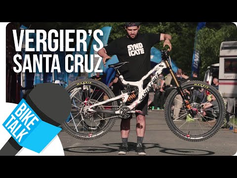 Bike Talk: Santa Cruz V10 of Loris Vergier | SHIMANO