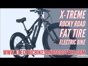 X-treme Rocky road fat tire electric bike