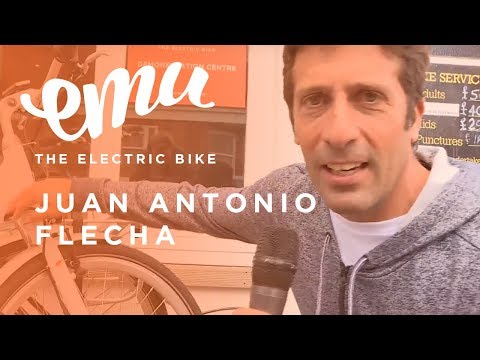 Electric Bikes – Tour De France Star – Juan Antonio Flecha gets excited about Emu Electric Bikes