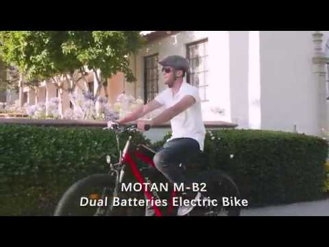 MOTAN M-B2 750W Dual Batteries Electric Fat Bike