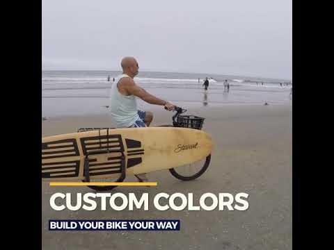Electric Bike Company Cruising on The Beach