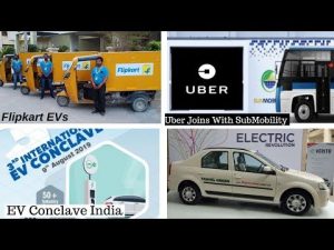 Electric Vehicles News 2: FlipKart EVs, Uber Joins SunMobility, EV Conclave Haryana