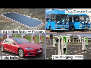 Electric Vehicles News 4: Tesla in India, 500 Charging Points, Billion Battery Factory