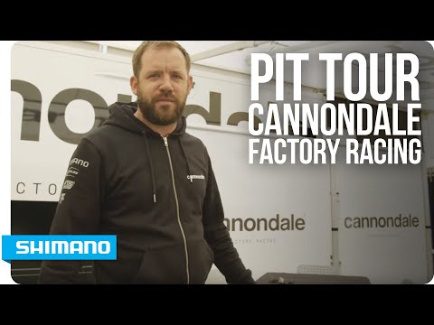 Pit Tour – Cannondale Factory Racing Downhill team with Phil Dixon | SHIMANO