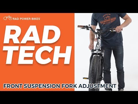 Adjusting Your Front Suspension Fork | Rad Tech