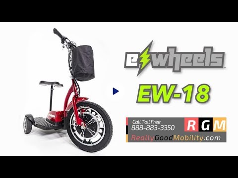 EWheels EW-18 Stand-N-Ride Mobility Scooter