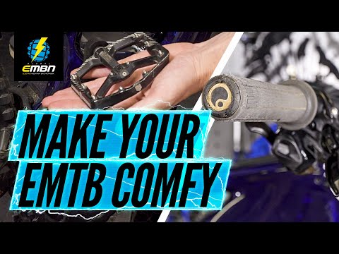 How To Make Your E-Bike Comfortable | EMTB Set Up Tips