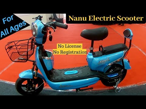 Nanu e-scooter for All Age Groups in India | Joy eBike | Small Electric Scooter