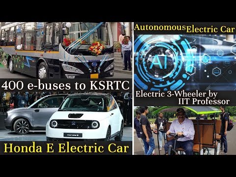 Electric Vehicles News 24 – Deshla 3-wheeler, Autonomous EV Car, Honda E, KSRTC e-buses