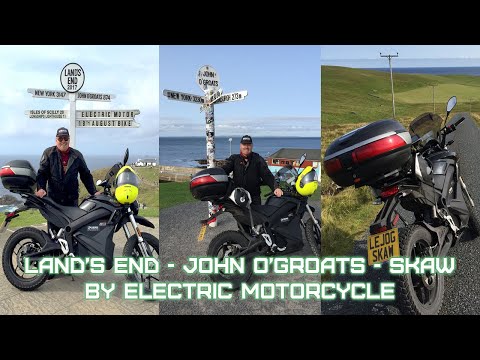 Land’s End to John o’Groats to Skaw by Electric Motorcycle
