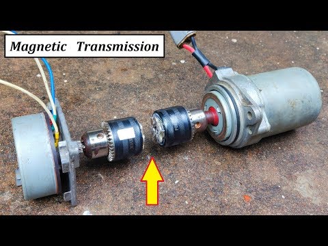 24v 480W Magnetic Transmission for DC Motor Generator Testing – Amazing Idea DIY