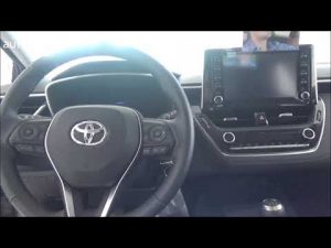 The TOYOTA COROLA SDN 1.6T car 2019