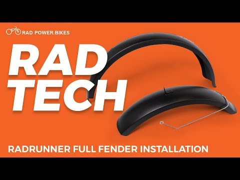 RadRunner Full Fender Installation | Rad Tech