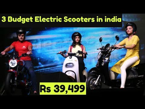 3 Affordable Electric Scooters Launched in India Rs 40,000 | Evolet