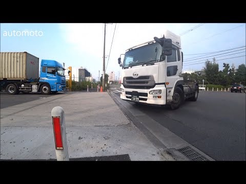 Truck-drivers driving instructions (how to turn a truck)